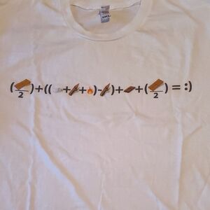 S'MORES Math T Shirt Mens XL